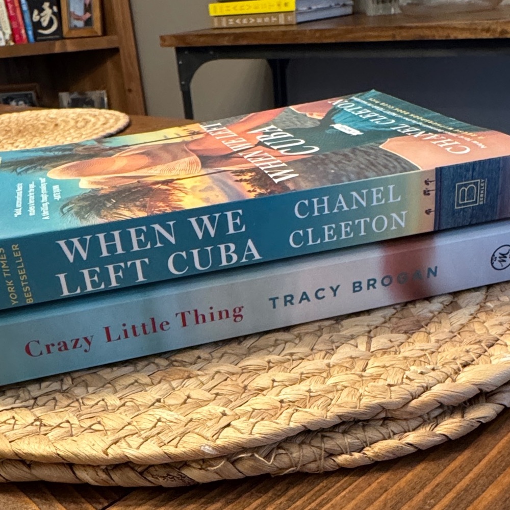 Chanel Cleeton and Tracy Brogan Book Set - Blue and White